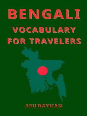 cover image of Bengali Vocabulary for Travelers